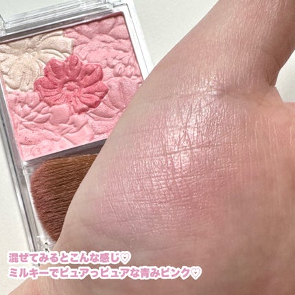 グロウフルールチークス/キャンメイク/パウダーチークを使ったクチコミ(6枚目)