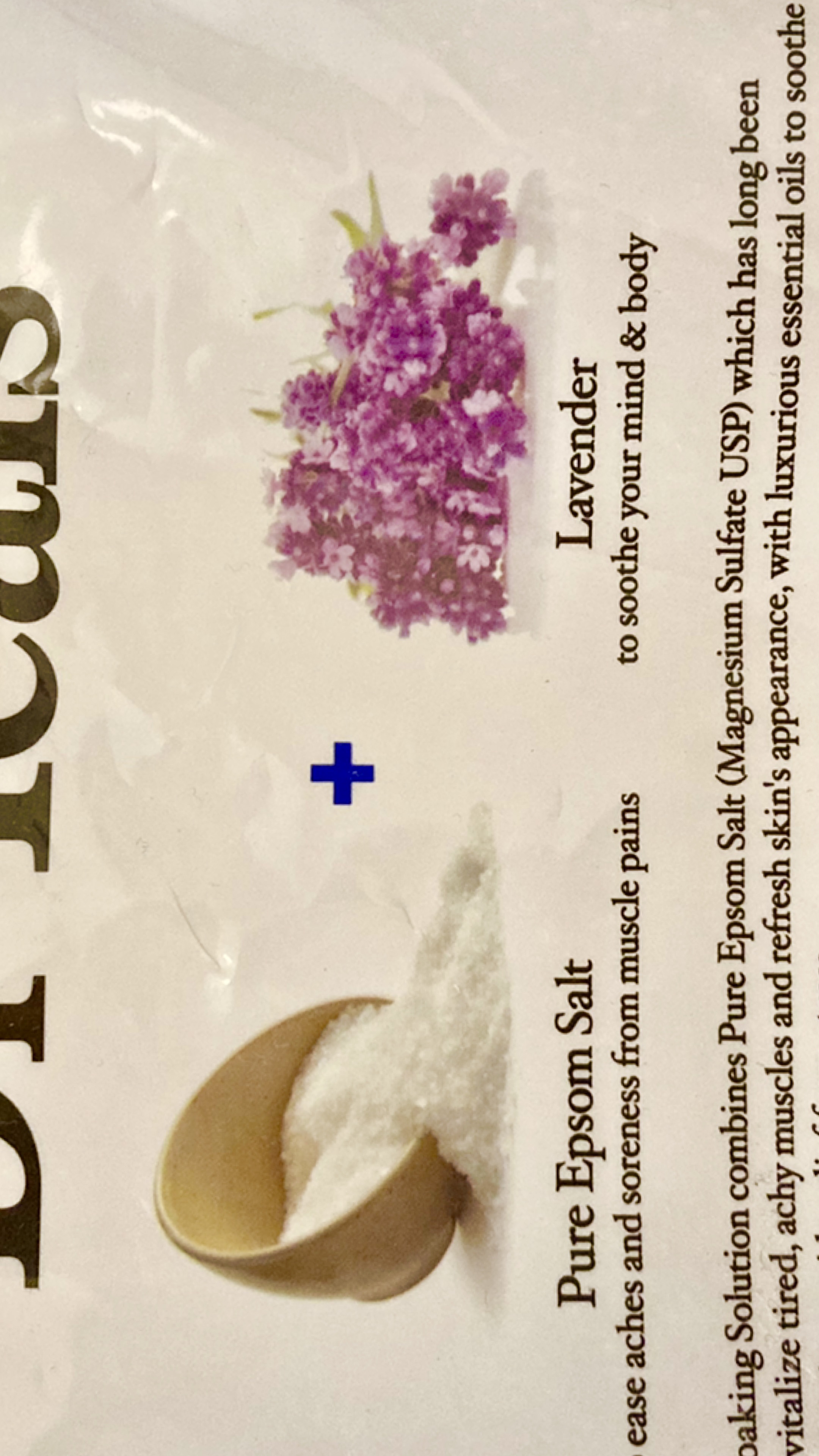 薬用入浴剤 ティールズ EP ソルト ラベンダーの香り/ティールズ/無機塩系入浴剤を使ったクチコミ（1枚目）