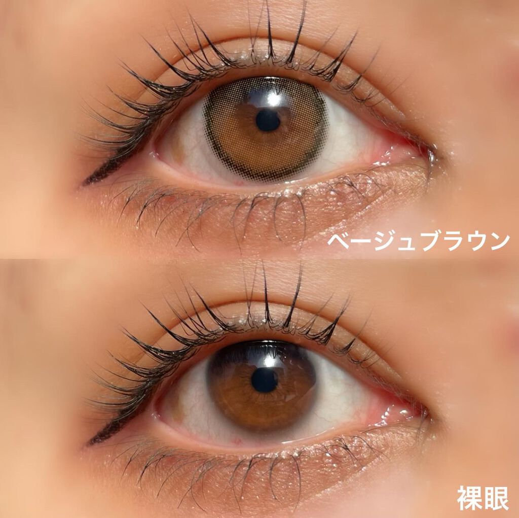 ROSHA/蜜のレンズ/カラーコンタクトレンズを使ったクチコミ(3枚目)