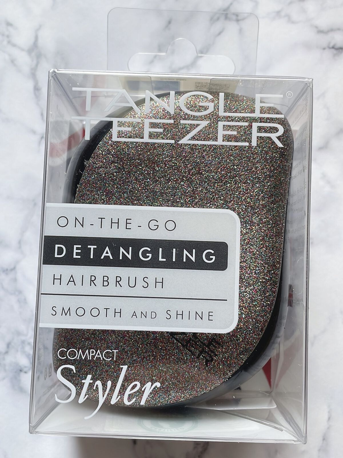 コンパクトスタイラー グレースグリッター/TANGLE TEEZER/ヘアブラシを使ったクチコミ（1枚目）