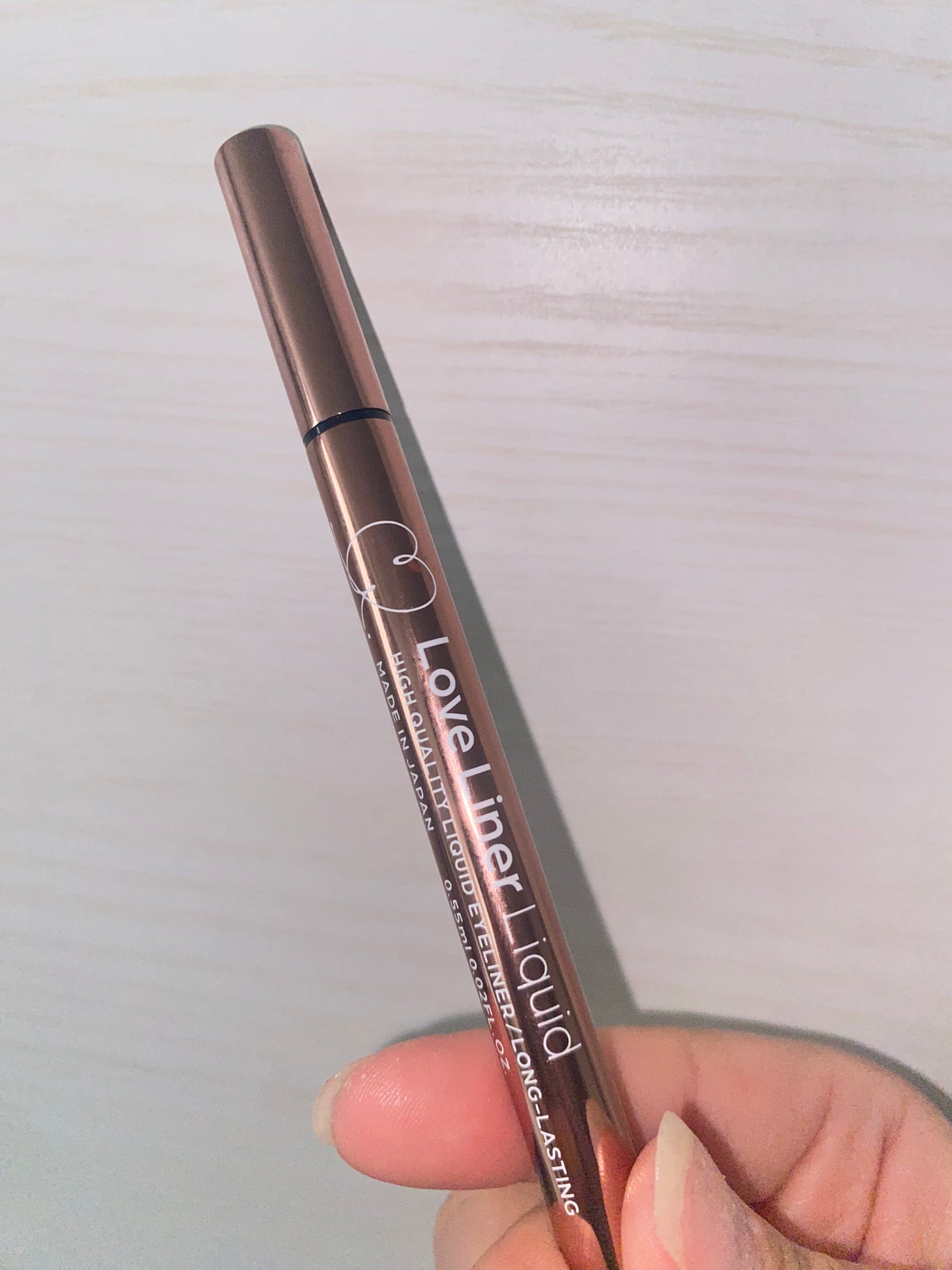 リキッドアイライナーR4/ラブ・ライナー/リキッドアイライナーを使ったクチコミ(1枚目)