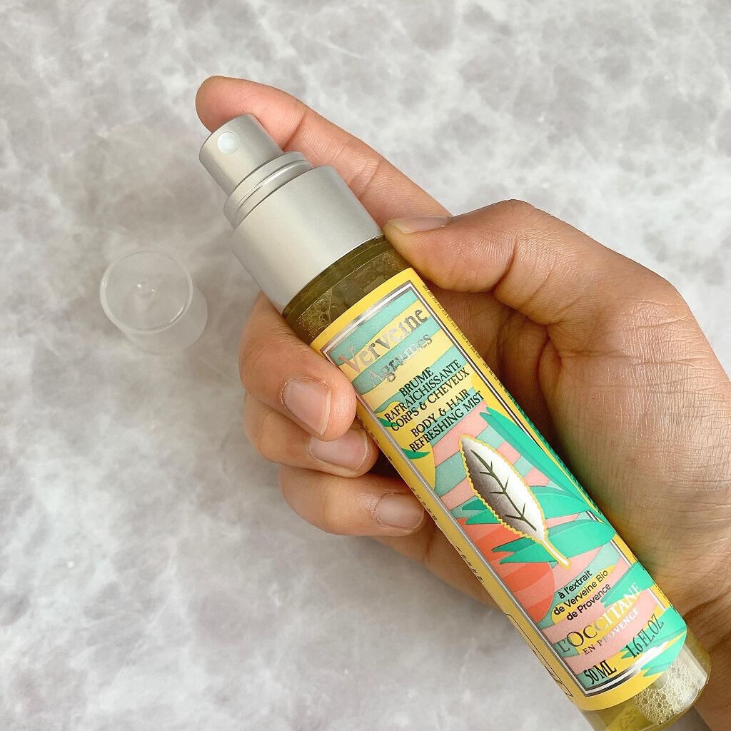 シトラスヴァーベナ アイスハンドクリーム/L'OCCITANE/ハンドクリームを使ったクチコミ(3枚目)