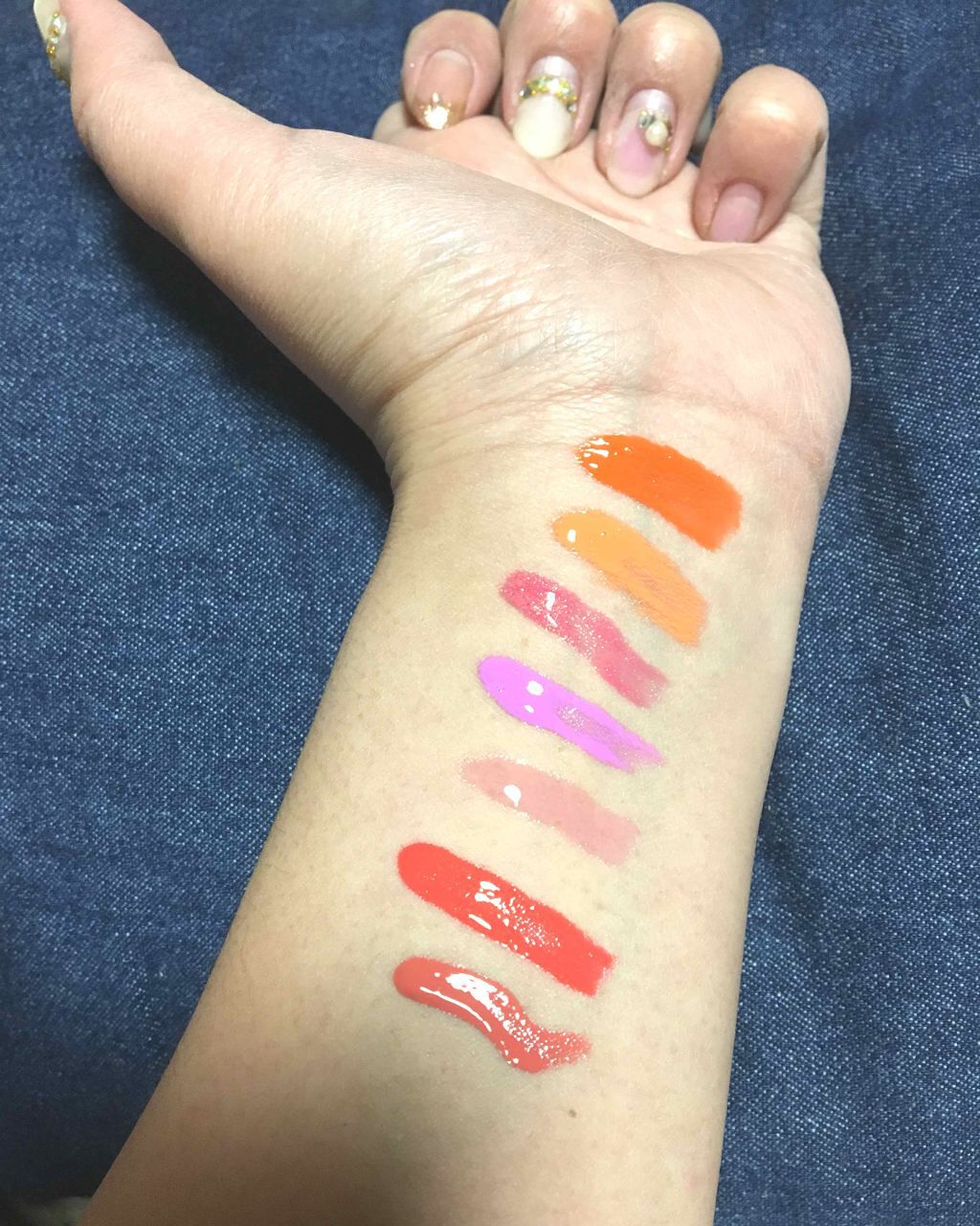 ディアダーリン ウォータージェルティント （アイスティント）/ETUDE/口紅を使ったクチコミ（2枚目）