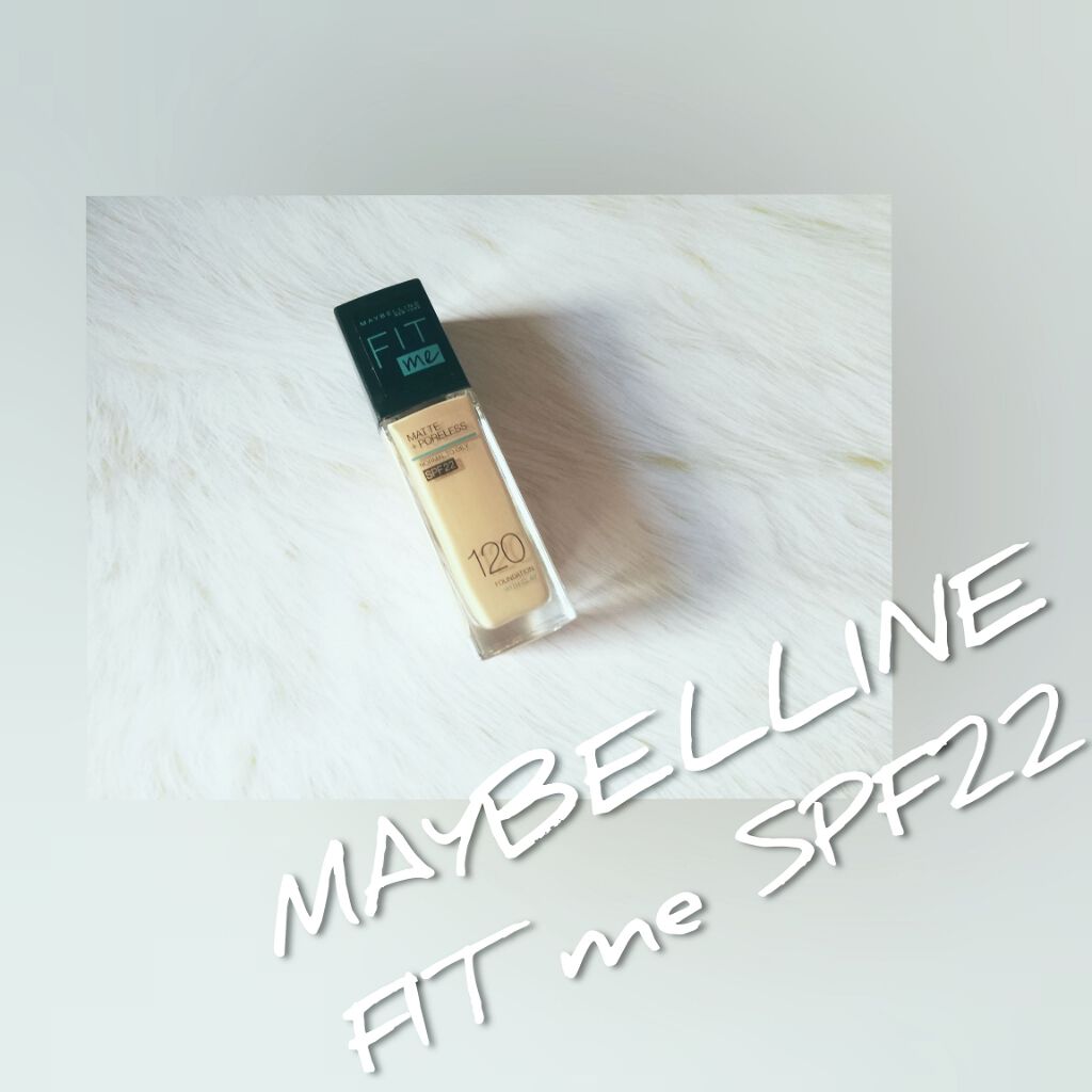 フィットミー リキッドファンデーション R/MAYBELLINE NEW YORK/リキッドファンデーションを使ったクチコミ(1枚目)