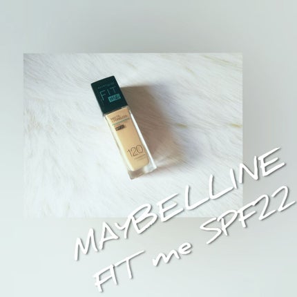 フィットミー リキッドファンデーション R/MAYBELLINE NEW YORK/リキッドファンデーションを使ったクチコミ(1枚目)