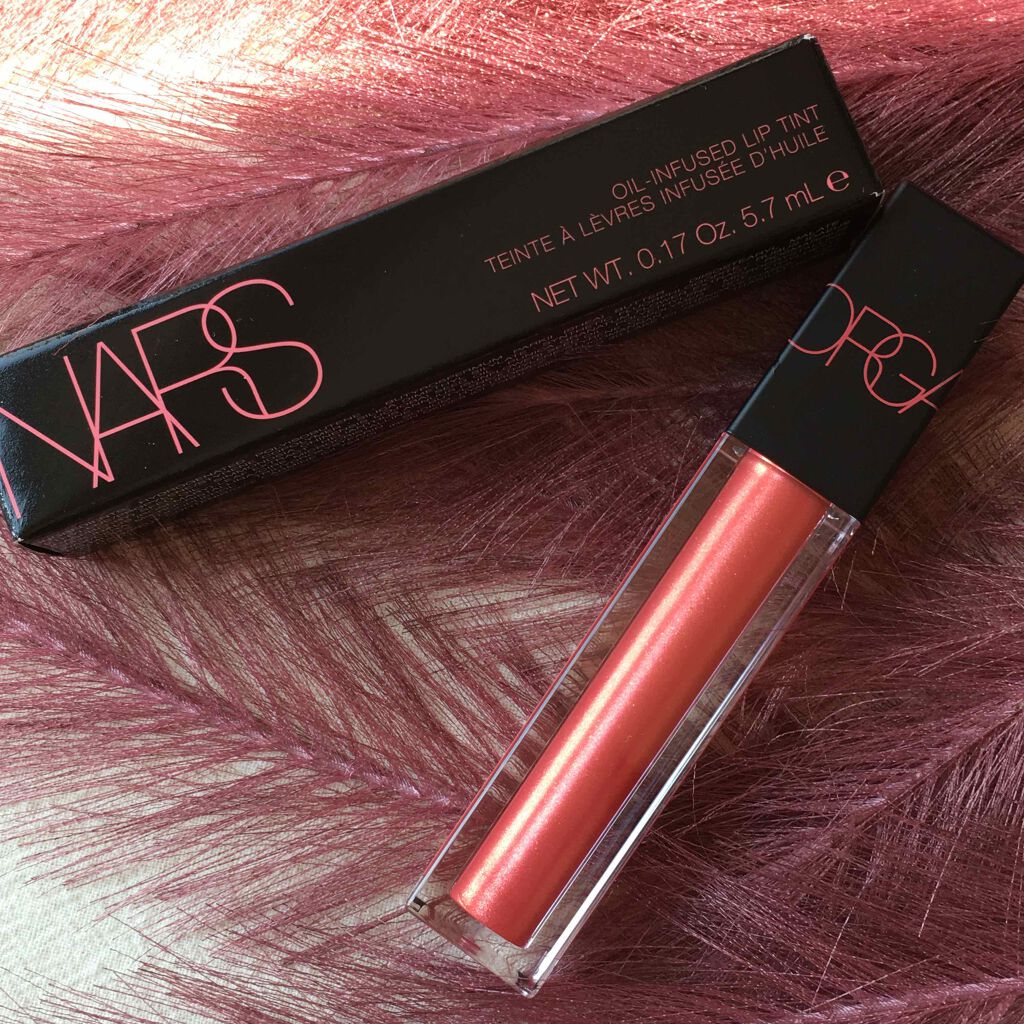 オイルインフューズド リップティント/NARS/リップティントを使ったクチコミ(1枚目)