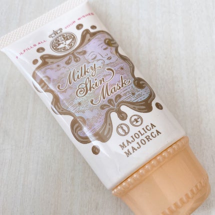 ミルキースキンマスク/MAJOLICA MAJORCA/化粧下地を使ったクチコミ(2枚目)