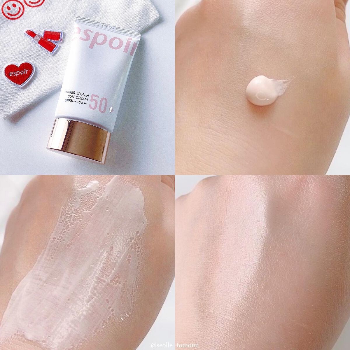 プロテーラービーグロウクッション(オールニュー) アイボリー/espoir/クッションファンデーションを使ったクチコミ（3枚目）