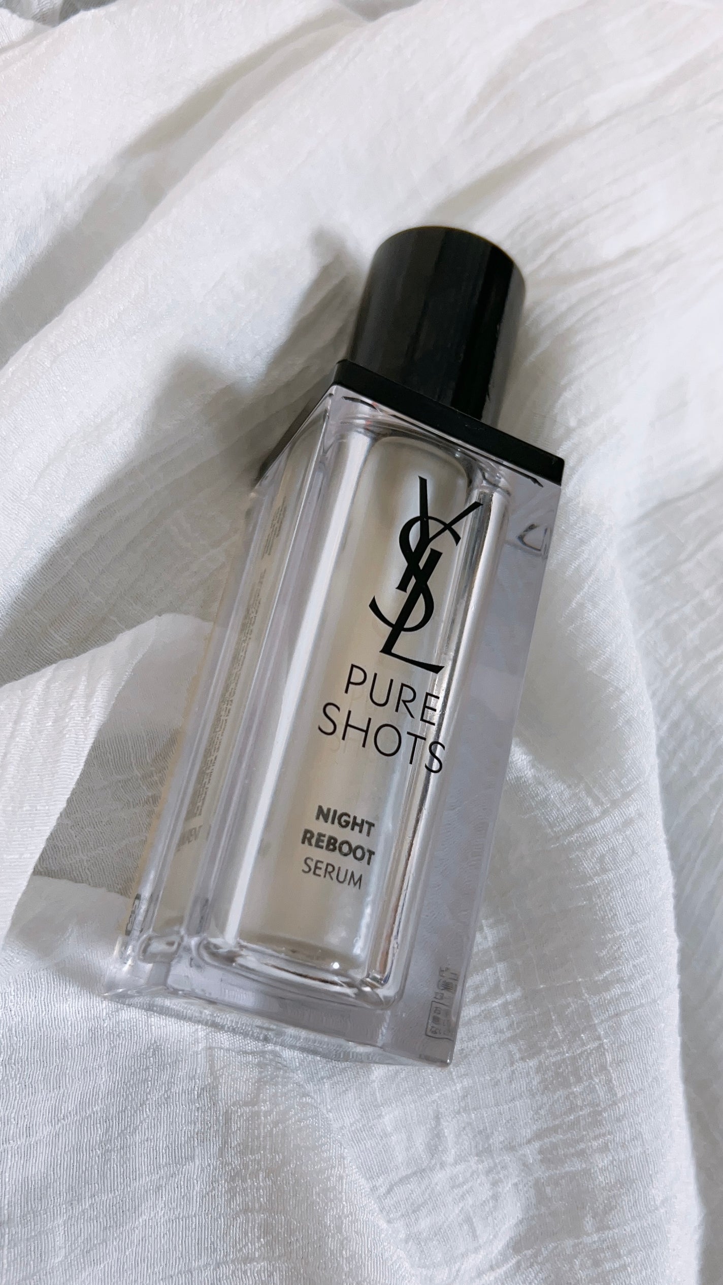 ピュアショット ナイト リチャージセラム/YVES SAINT LAURENT BEAUTE/美容液を使ったクチコミ(1枚目)