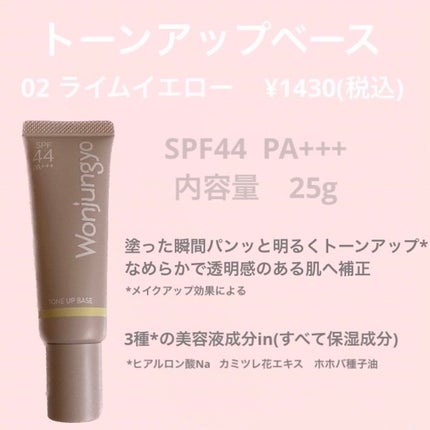 ウォンジョンヨ トーンアップベース/Wonjungyo/化粧下地を使ったクチコミ(3枚目)