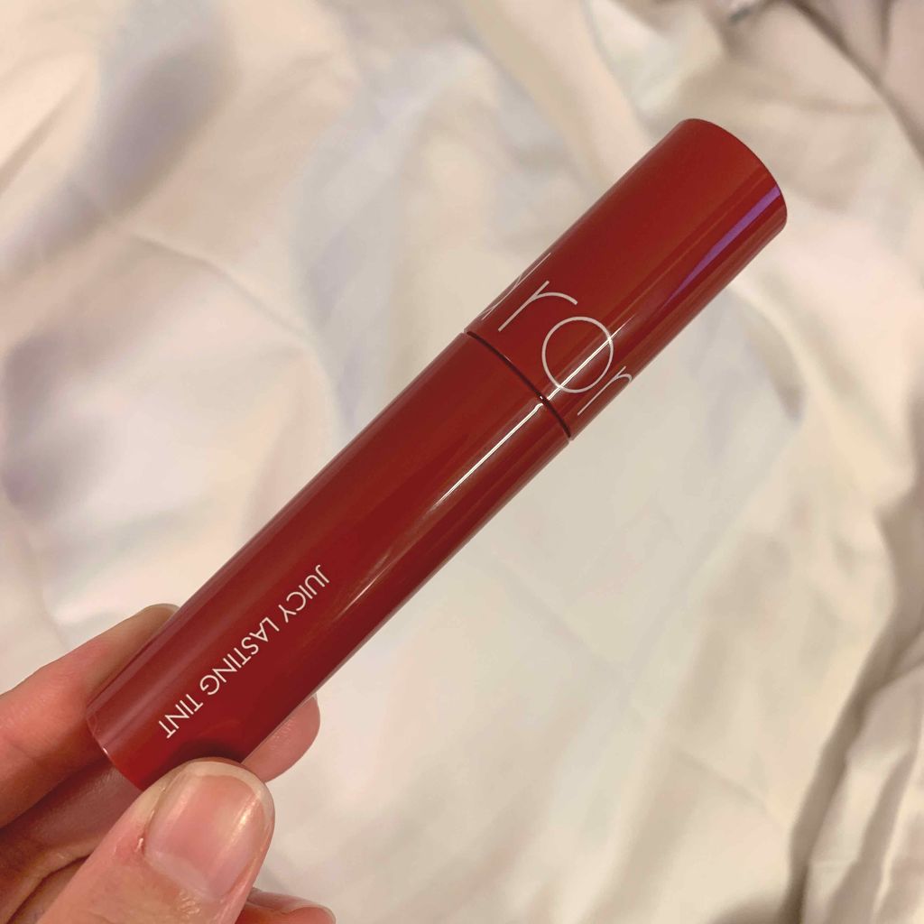 ジューシーラスティングティント/rom&nd/リップティントを使ったクチコミ(1枚目)