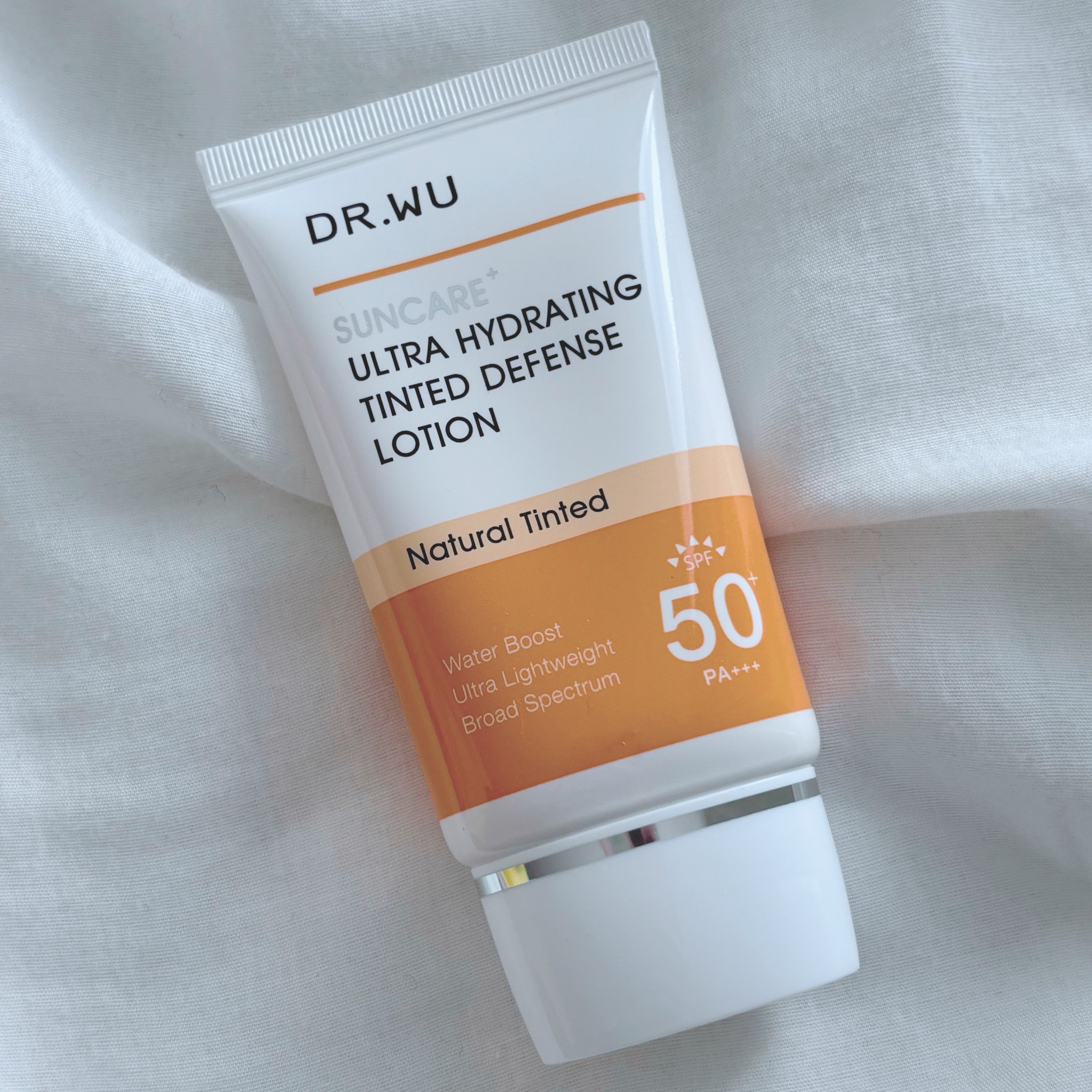 サンスクリーン+モイスト（色付き）＜日焼け止め＞/DR.WU/日焼け止めローションを使ったクチコミ（2枚目）