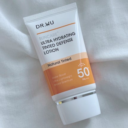 サンスクリーン+モイスト(色付き)<日焼け止め>/DR.WU/日焼け止めローションを使ったクチコミ(2枚目)