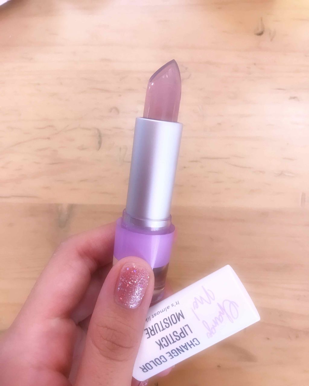 CH カラーリップ LAV/CHANGE COLOR/口紅を使ったクチコミ(2枚目)