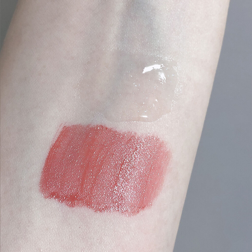 グラスティングウォーターグロス/rom&nd/リップグロスを使ったクチコミ（3枚目）