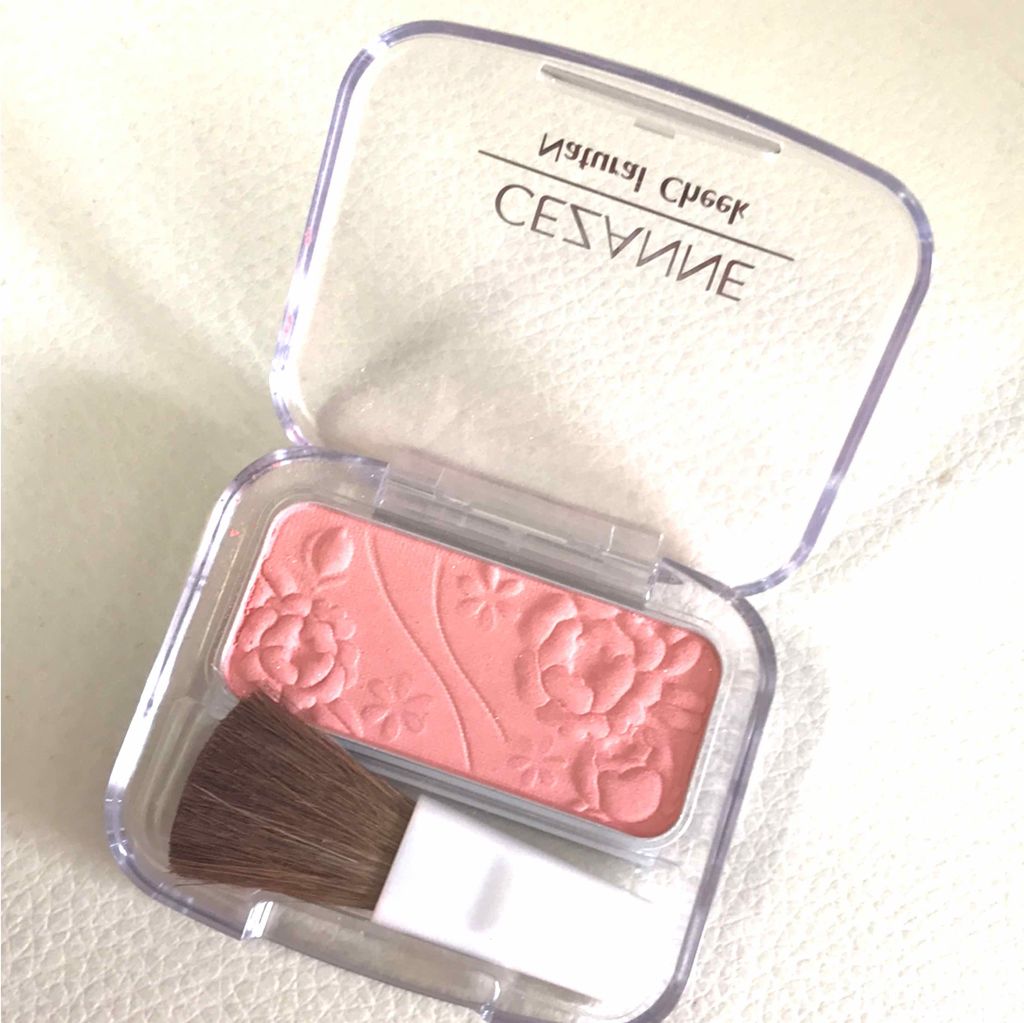ナチュラル チークN/CEZANNE/パウダーチークを使ったクチコミ(1枚目)