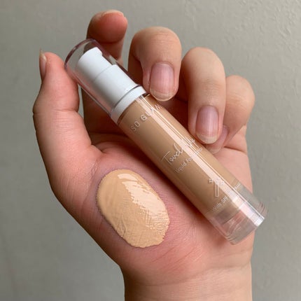 タッチアップリキッドファンデーション/SO GLAM/リキッドファンデーションを使ったクチコミ(2枚目)