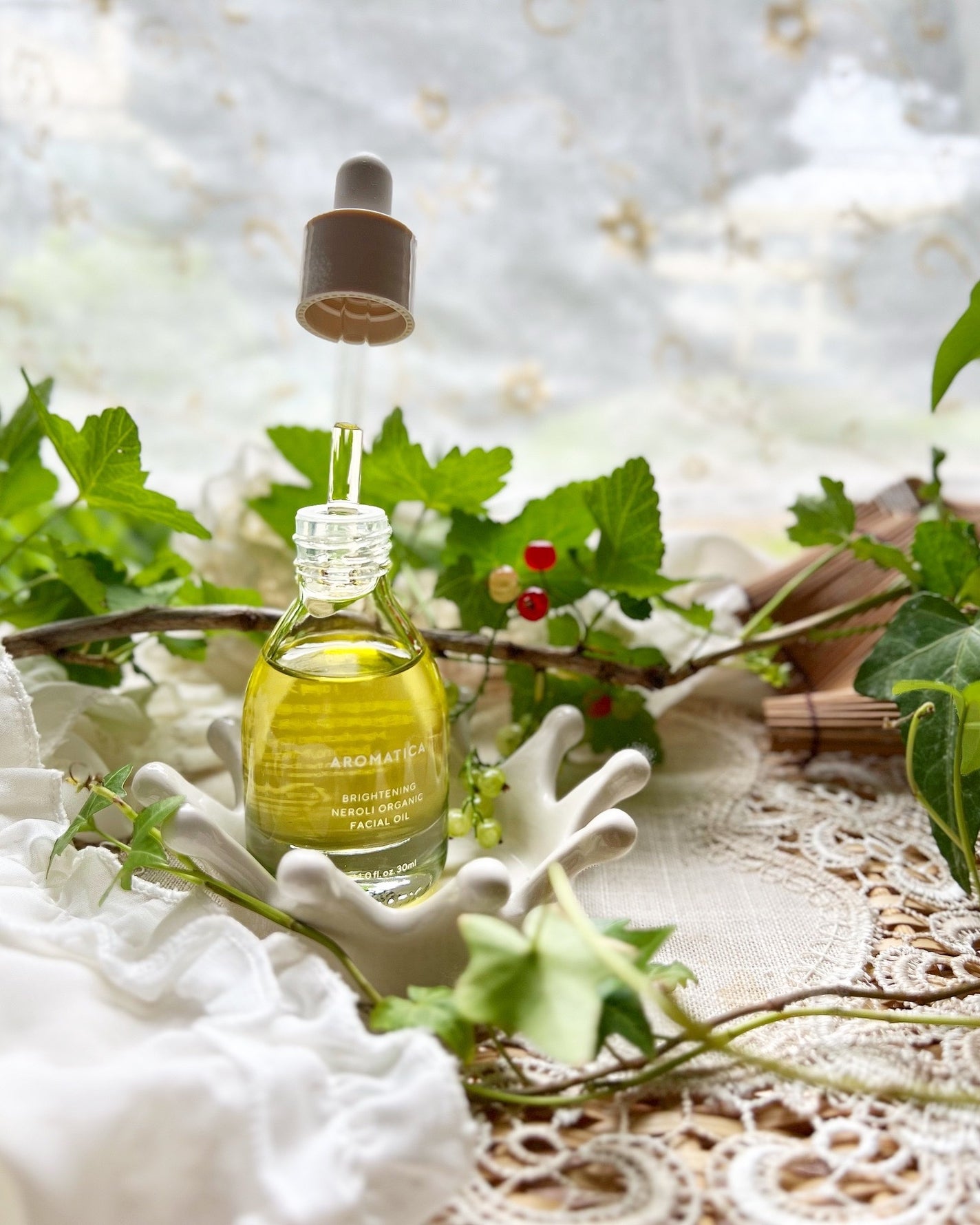 オーガニックネロリフェイシャルオイル/AROMATICA/フェイスオイルを使ったクチコミ(5枚目)