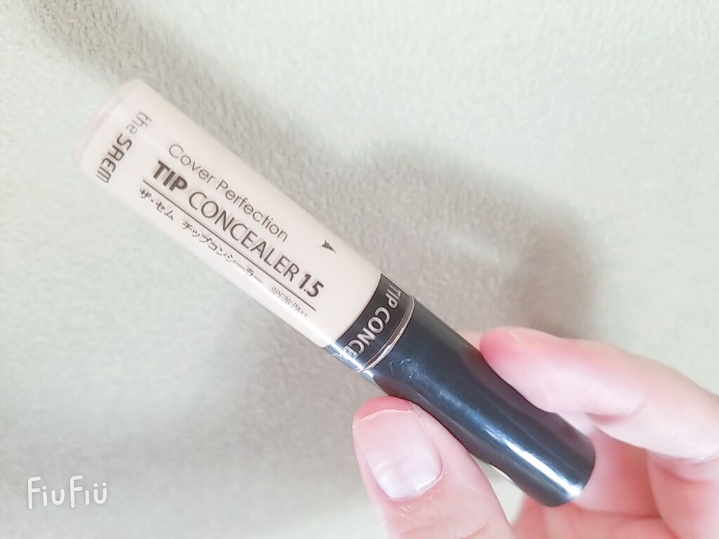カバーパーフェクション チップコンシーラー/the SAEM/リキッドコンシーラーを使ったクチコミ(1枚目)