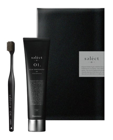 Select α トゥースペースト&ナチュラルトゥースブラシ