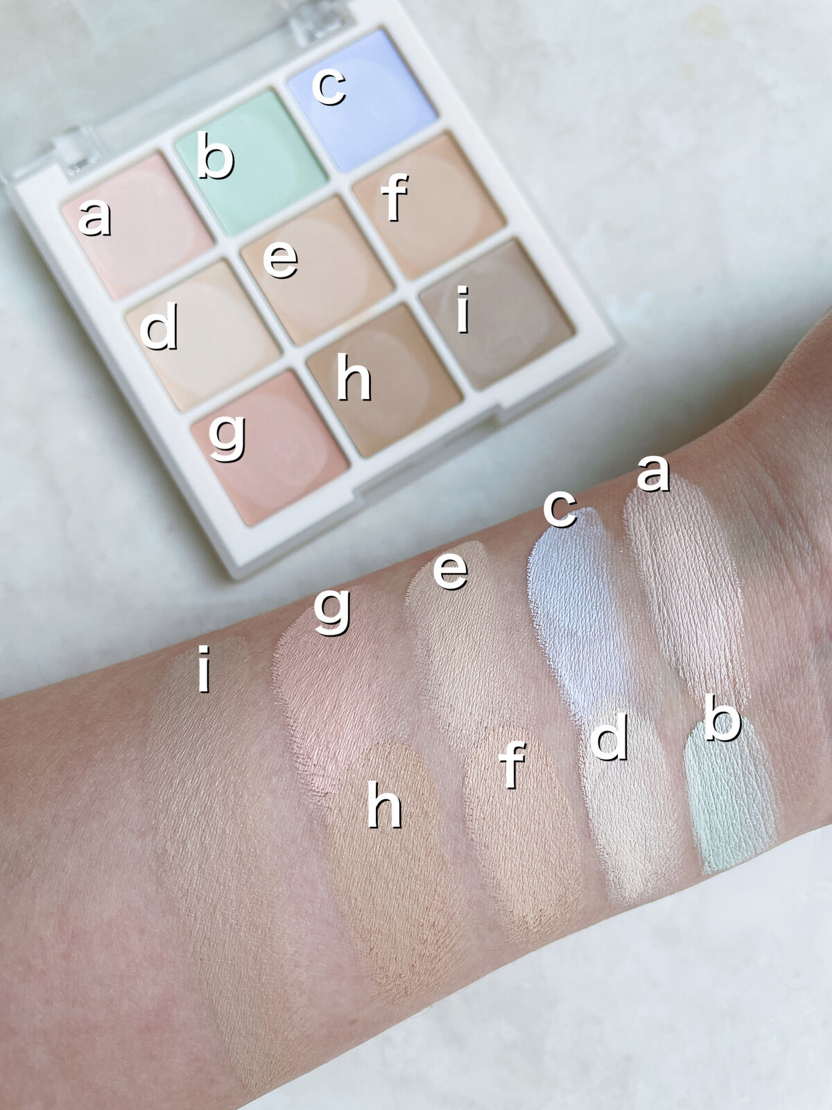 プロコンシーラーパレット/dasique/パレットコンシーラーを使ったクチコミ（3枚目）