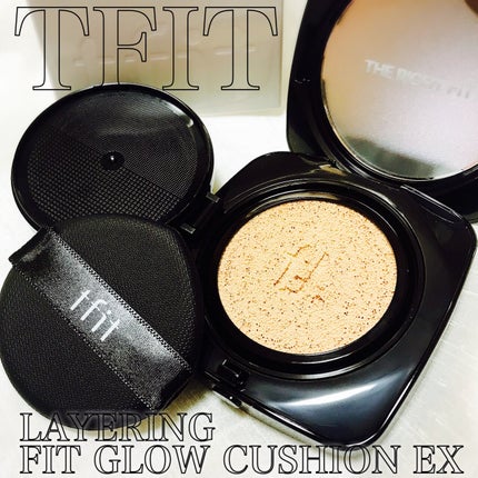 レイヤリングフィット グロークッションEX/TFIT/クッションファンデーションを使ったクチコミ(2枚目)