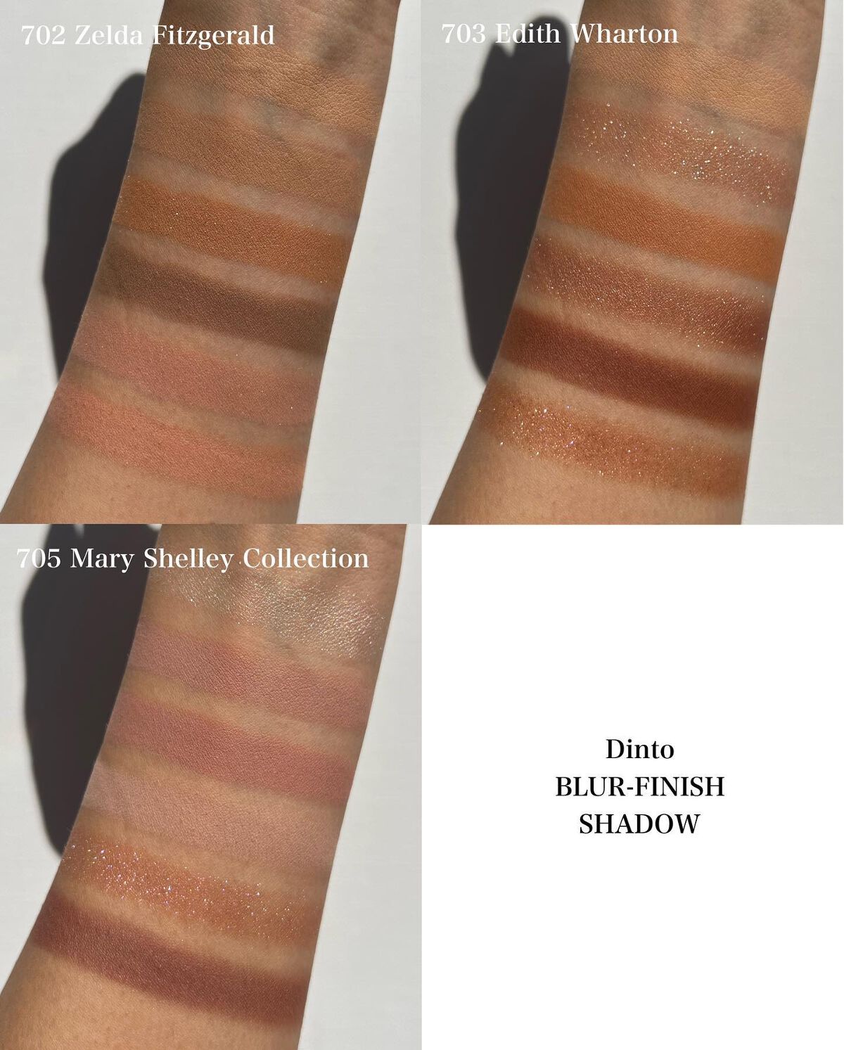 ブラーフィニシュシャドウパレット/Dinto/アイシャドウパレットを使ったクチコミ(6枚目)