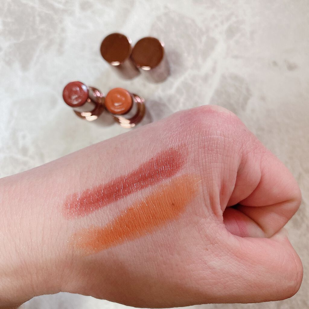 メルティールミナスルージュ(ティントタイプ)/キャンメイク/リップティントを使ったクチコミ(4枚目)