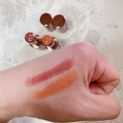 メルティールミナスルージュ(ティントタイプ)/キャンメイク/リップティントを使ったクチコミ(4枚目)