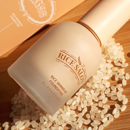 ライススキンウェアファンデーション/BLACK ROUGE/リキッドファンデーションを使ったクチコミ(5枚目)