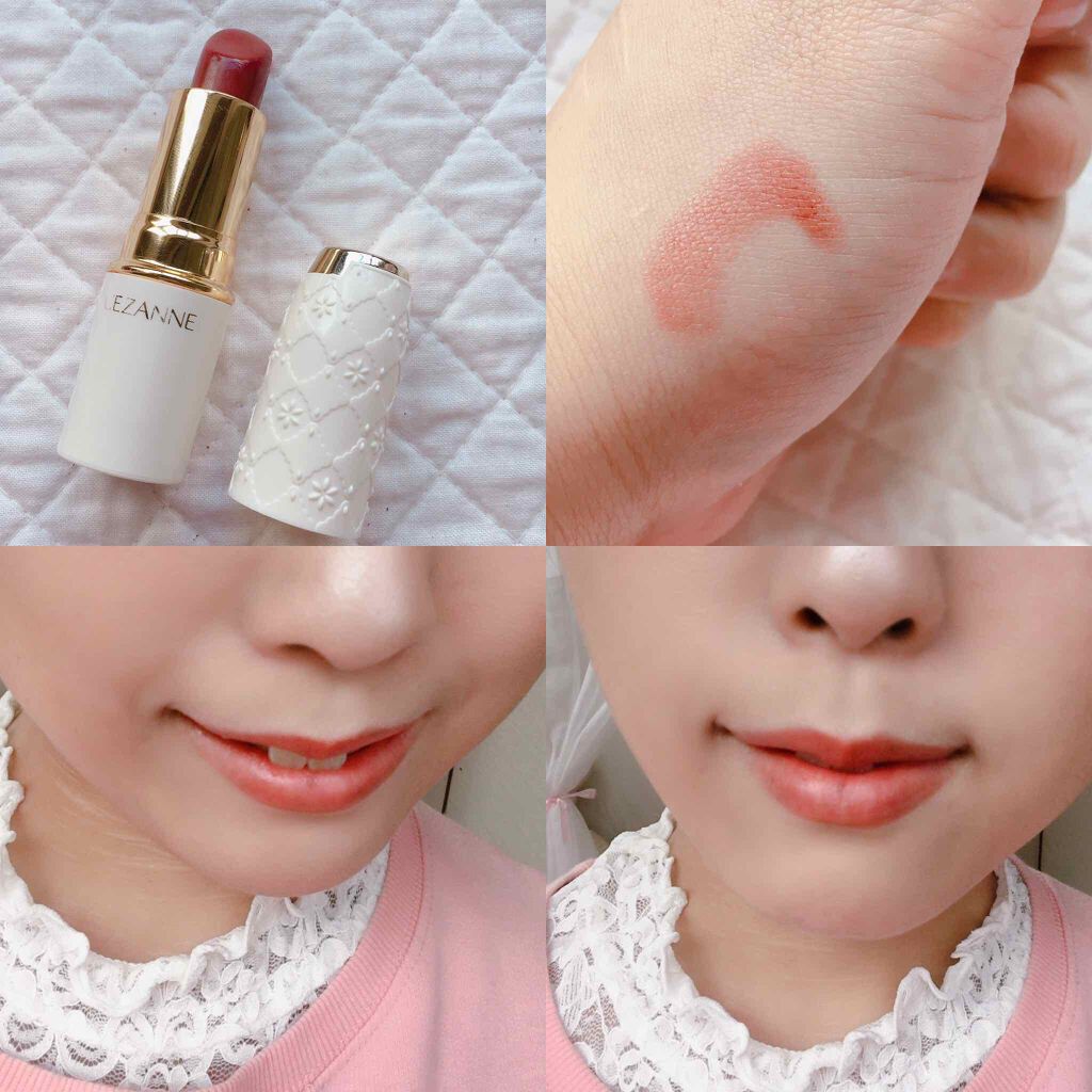 ラスティング リップカラーN/CEZANNE/口紅を使ったクチコミ（2枚目）