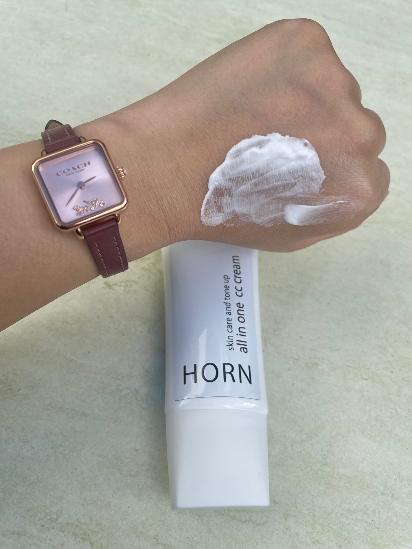 オールオインワンCCクリーム/HORN/化粧下地を使ったクチコミ(1枚目)