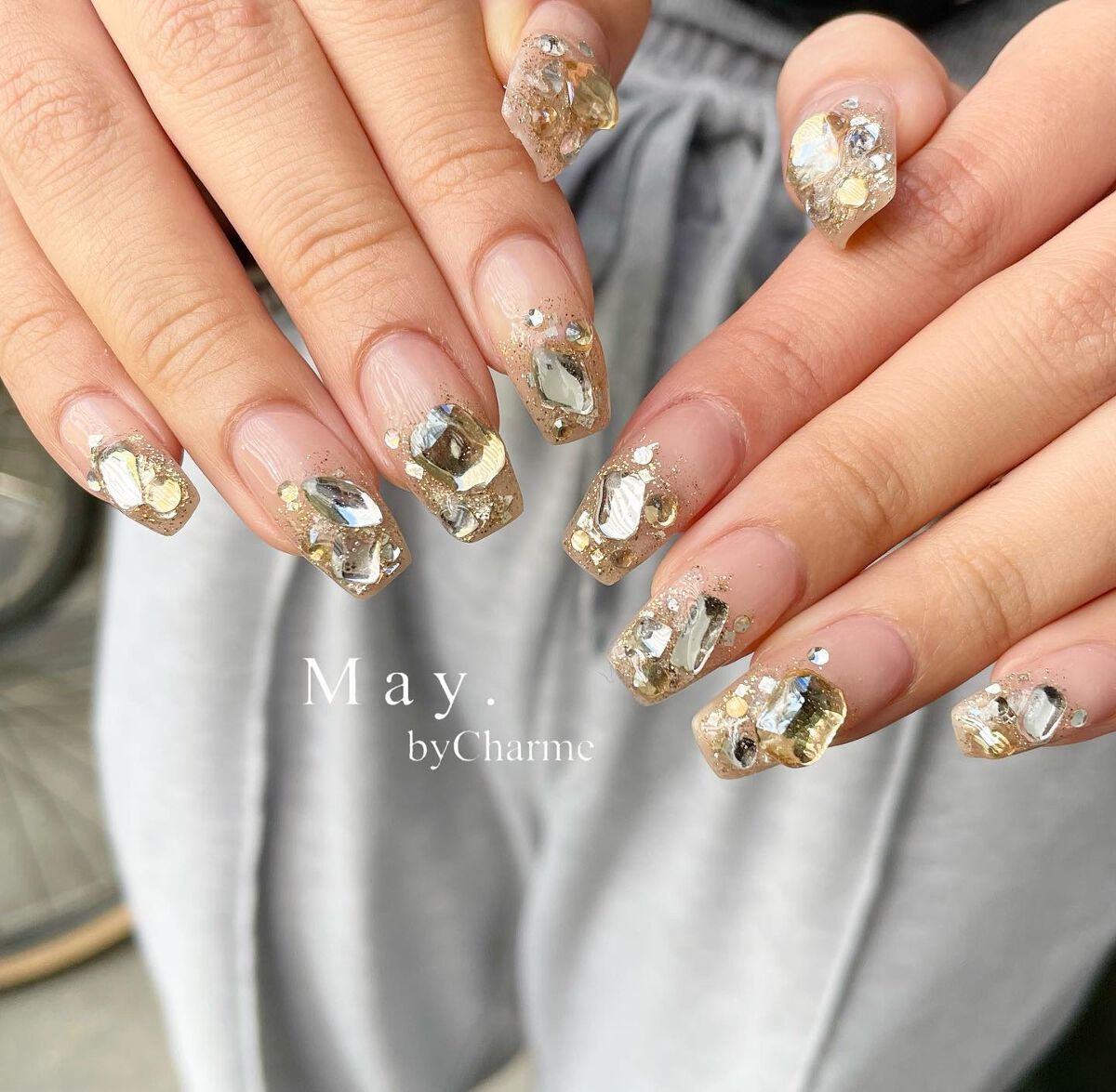 pikarin8993x🦋LIPSパートナー on LIPS 「.💍💍💍.ご予約はInstagram(@p.bycharme)..」(1枚目)