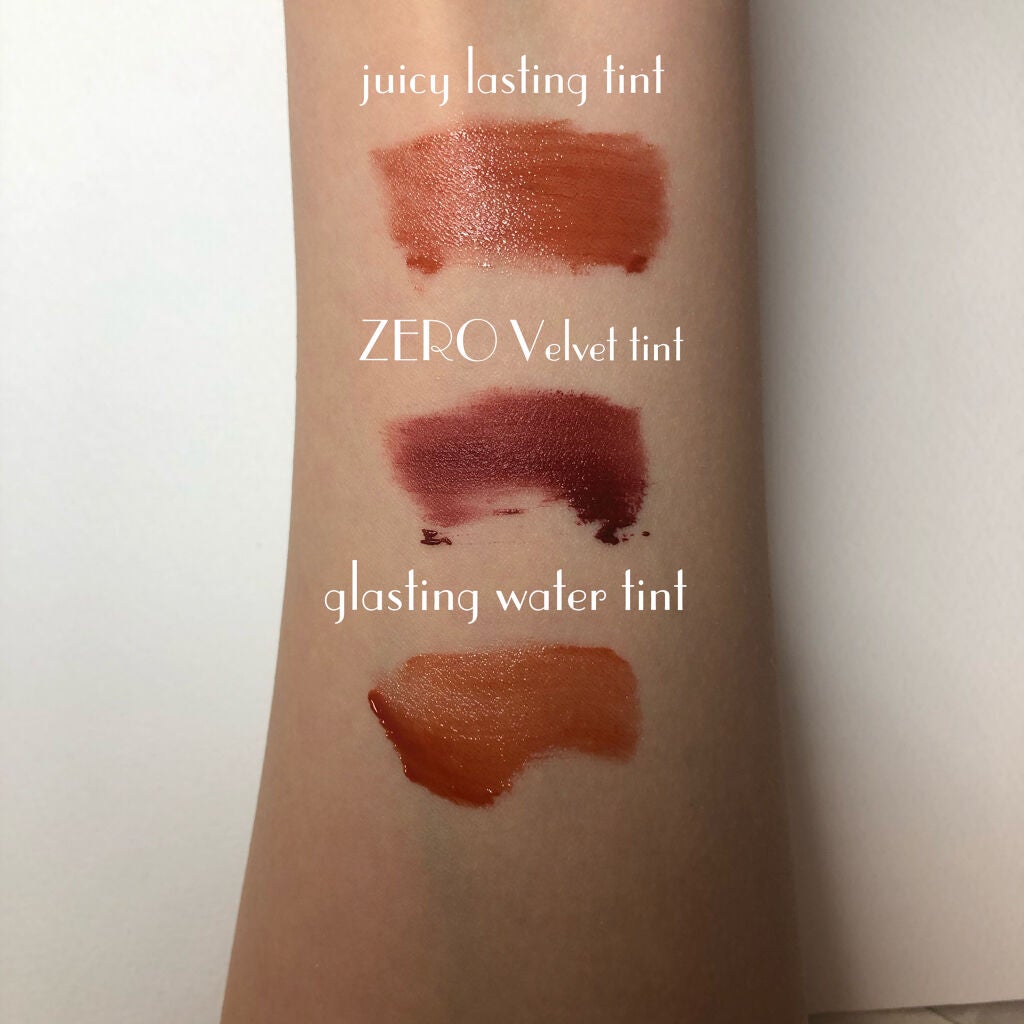 ジューシーラスティングティント/rom&nd/リップティントを使ったクチコミ(2枚目)