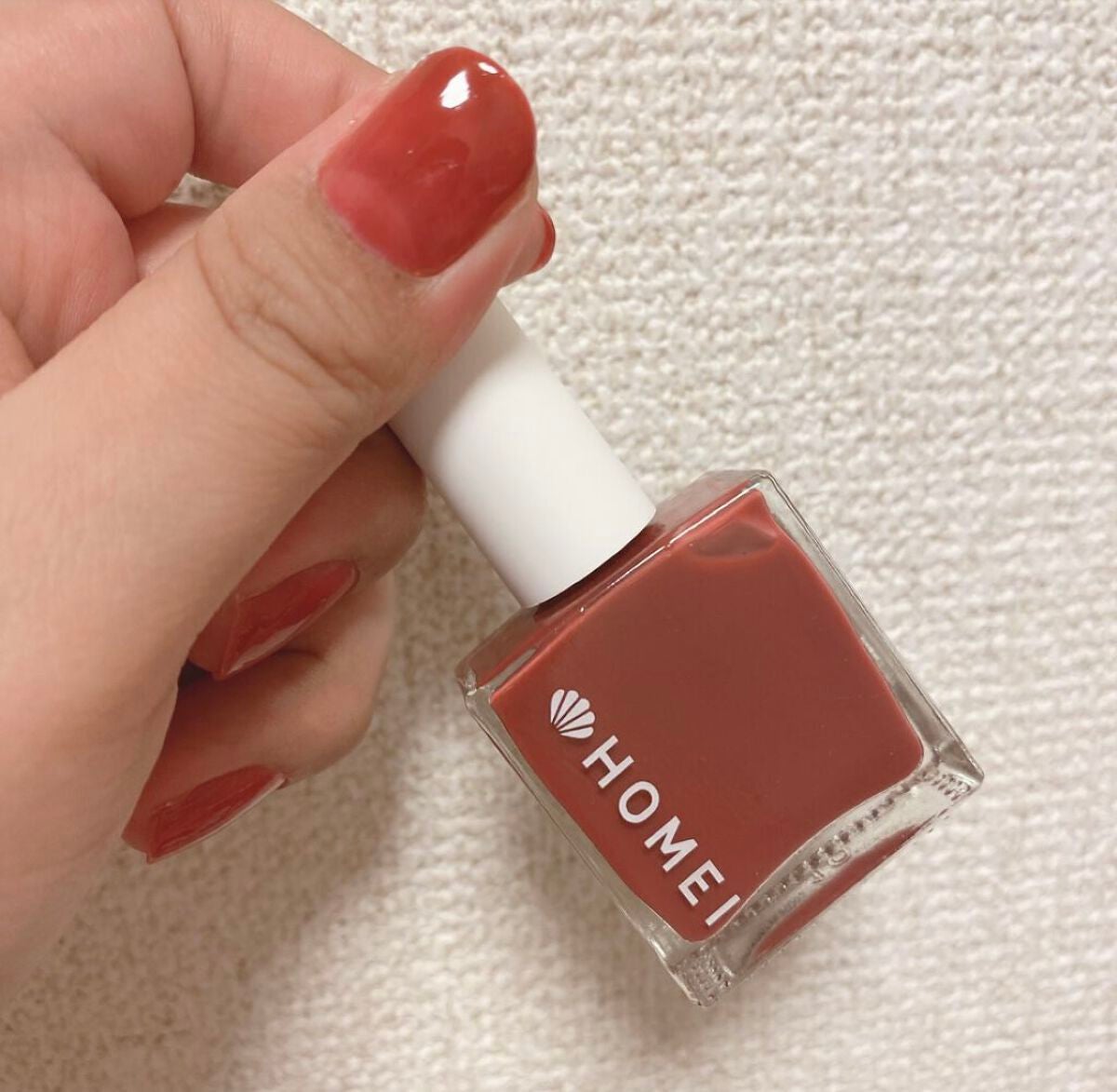 12Free ネイルカバーハードナー/HOMEI/オールインワンネイルを使ったクチコミ(5枚目)