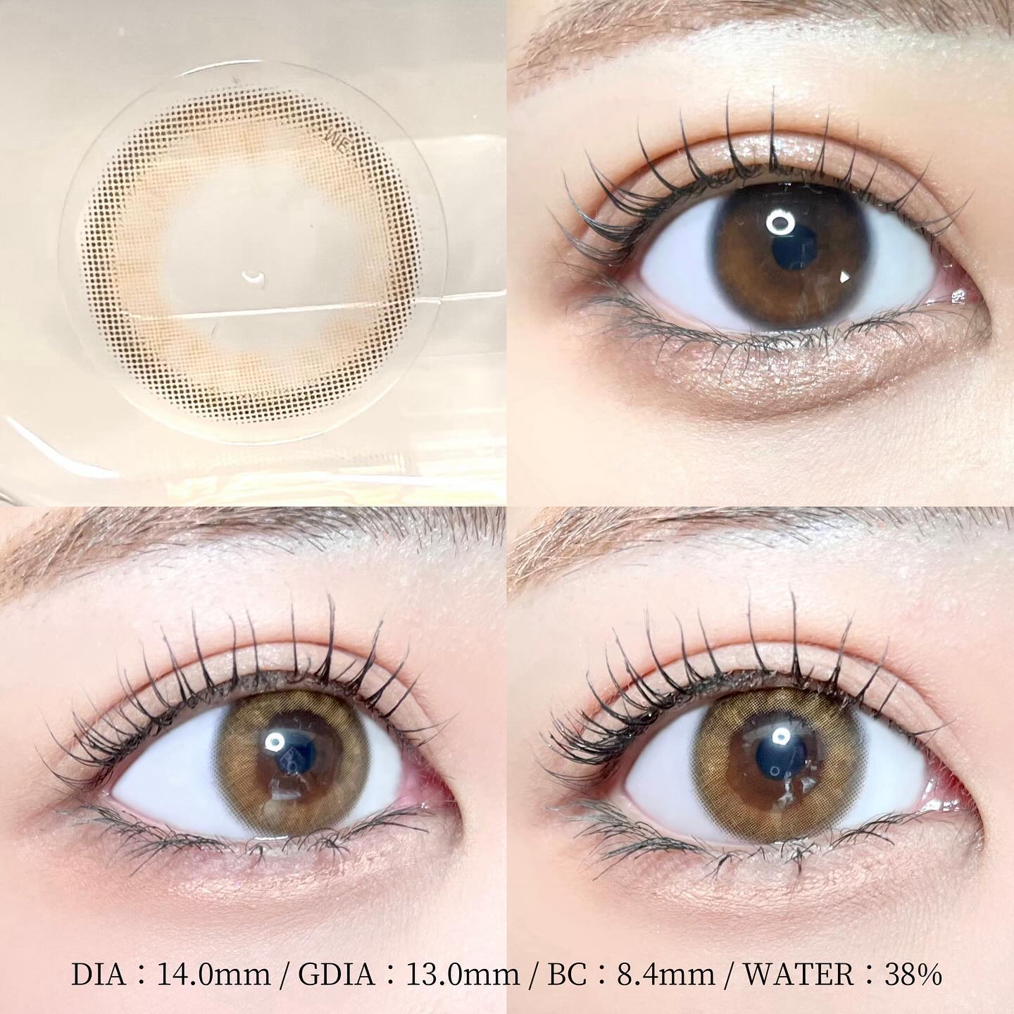 omyo/LENSME/カラーコンタクトレンズを使ったクチコミ（3枚目）