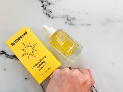 プロポリスエナジーカーミングアンプル/By Wishtrend/美容液を使ったクチコミ(4枚目)