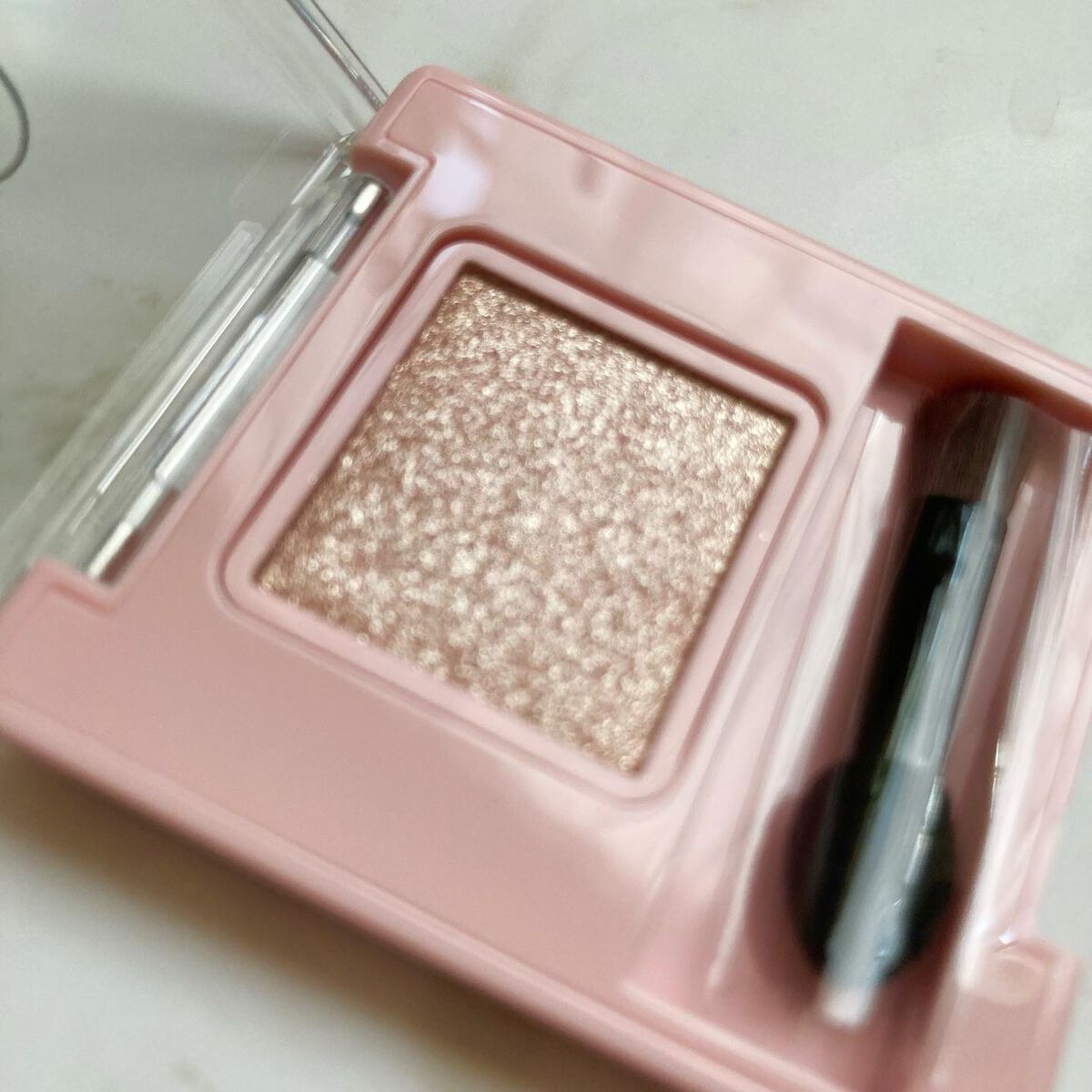 フーミー シングルラメシャドウ/WHOMEE/単色アイシャドウを使ったクチコミ(4枚目)