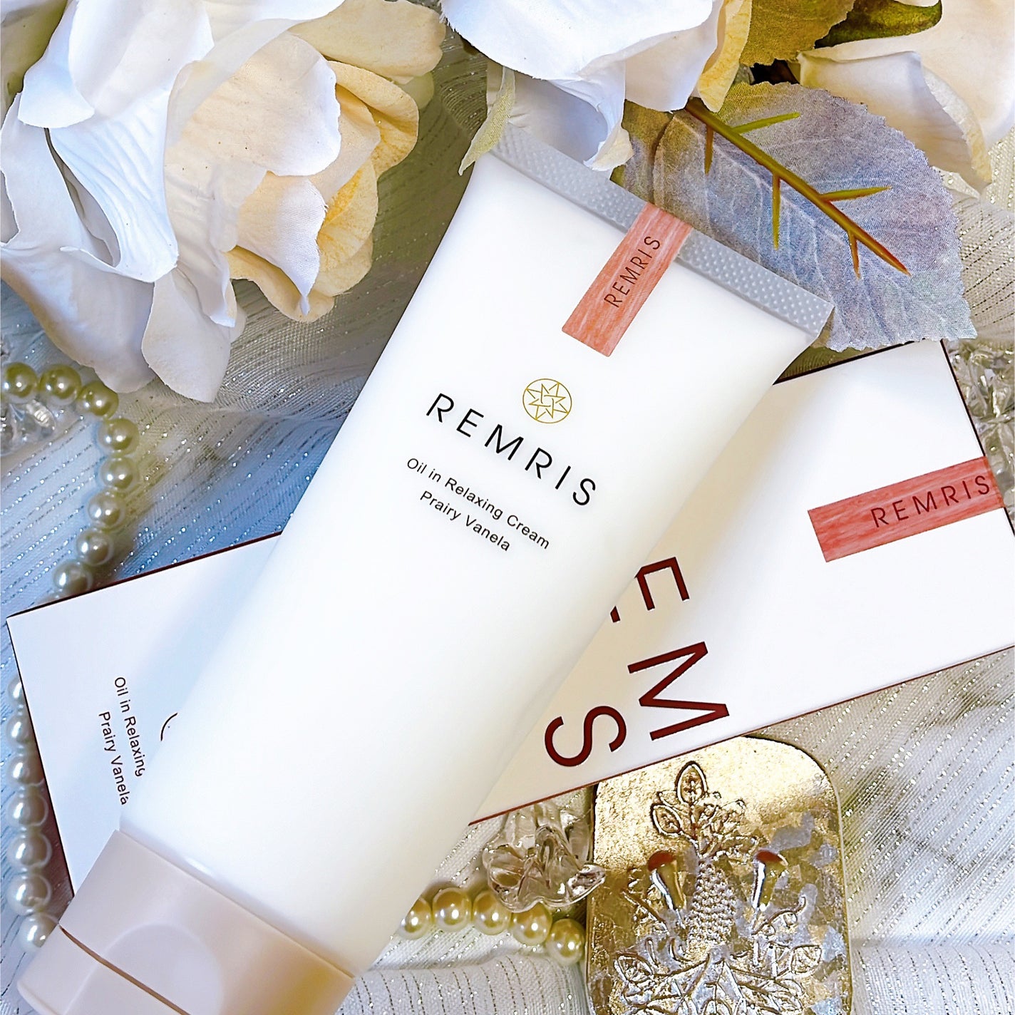 オイルinリラクシングクリーム/REMRIS/ボディクリームを使ったクチコミ(4枚目)