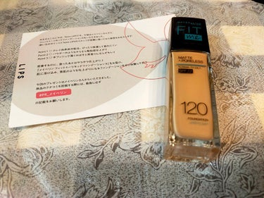 フィットミー リキッドファンデーション R/MAYBELLINE NEW YORK/リキッドファンデーションを使ったクチコミ（1枚目）