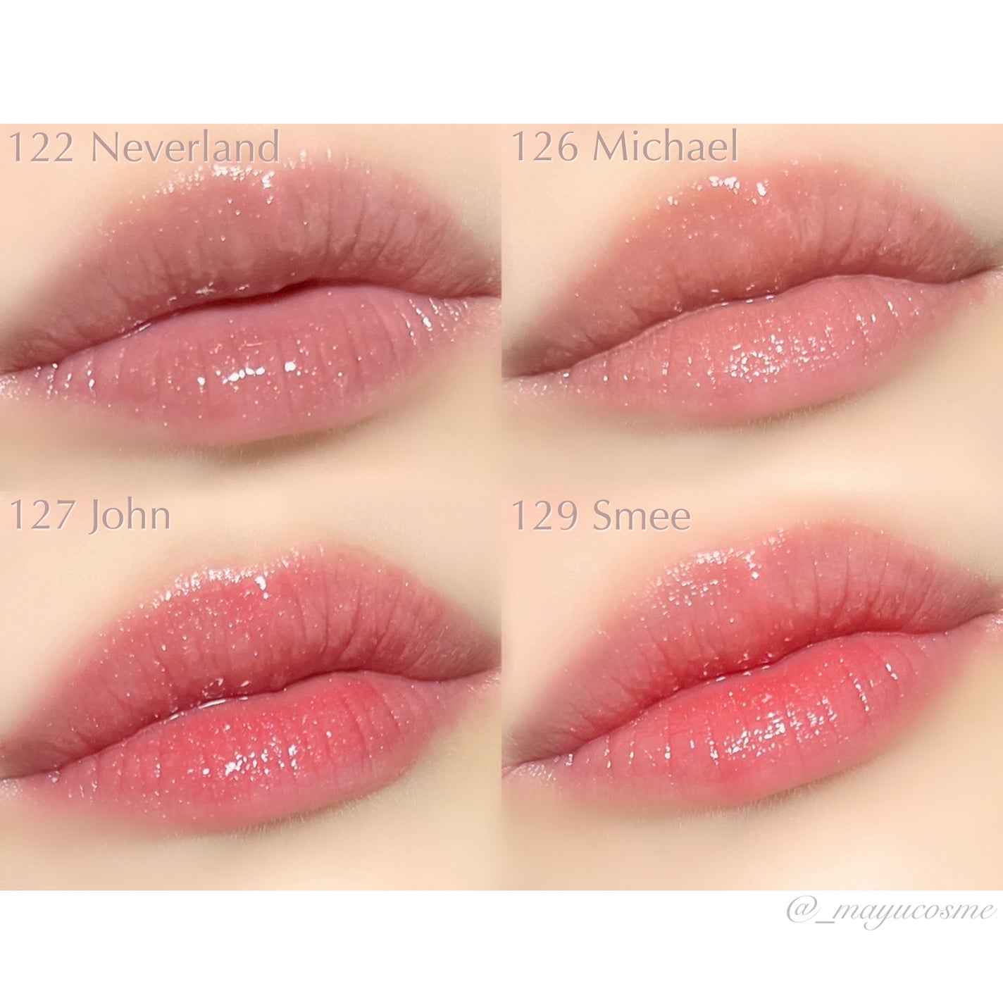 ボリュームパールキッスグロス/Dinto/リップグロスを使ったクチコミ(4枚目)