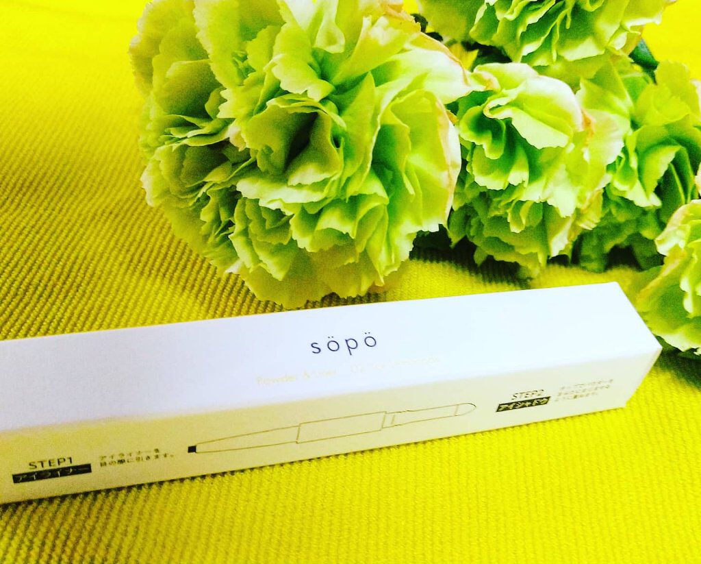 パウダー&ライナー/sopo/スティックアイシャドウを使ったクチコミ（1枚目）