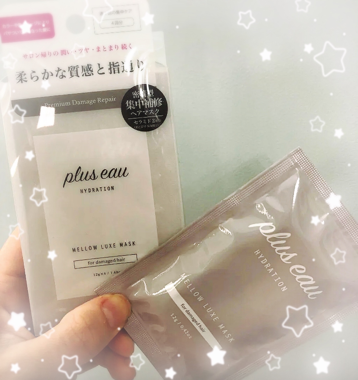  プリュスオー メロウリュクスマスク ジャータイプ/plus eau/ヘアマスク・ヘアパックを使ったクチコミ（1枚目）