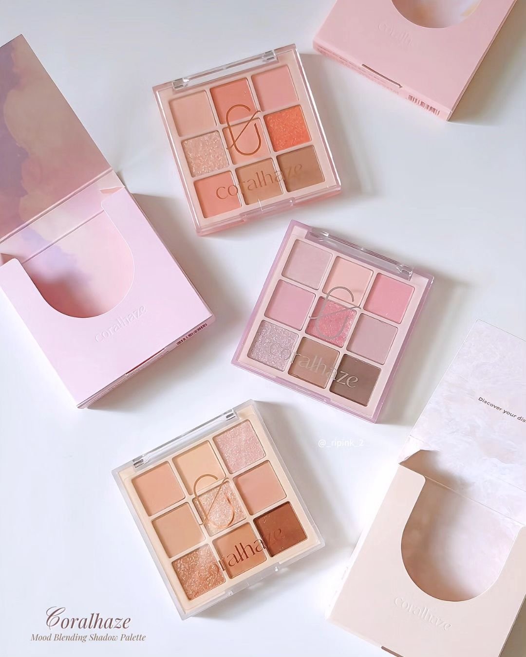 ムードブレンディングシャドウパレット/Coralhaze/アイシャドウパレットを使ったクチコミ（2枚目）