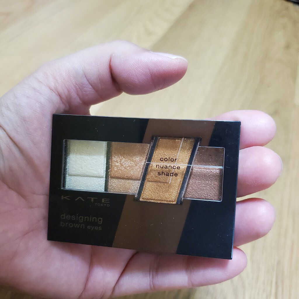 デザイニングブラウンアイズ/KATE/アイシャドウパレットを使ったクチコミ（1枚目）