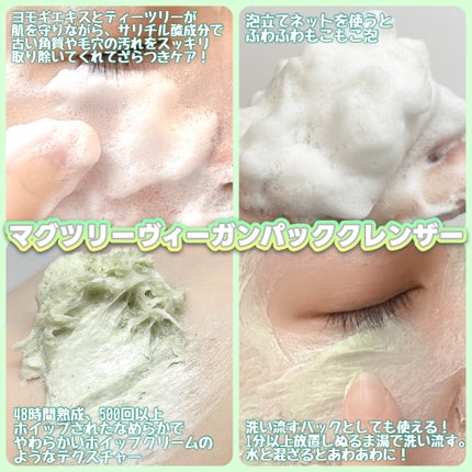 ヴィーガンパッククレンザーチューブ/WHIPPED/洗顔フォームを使ったクチコミ(2枚目)