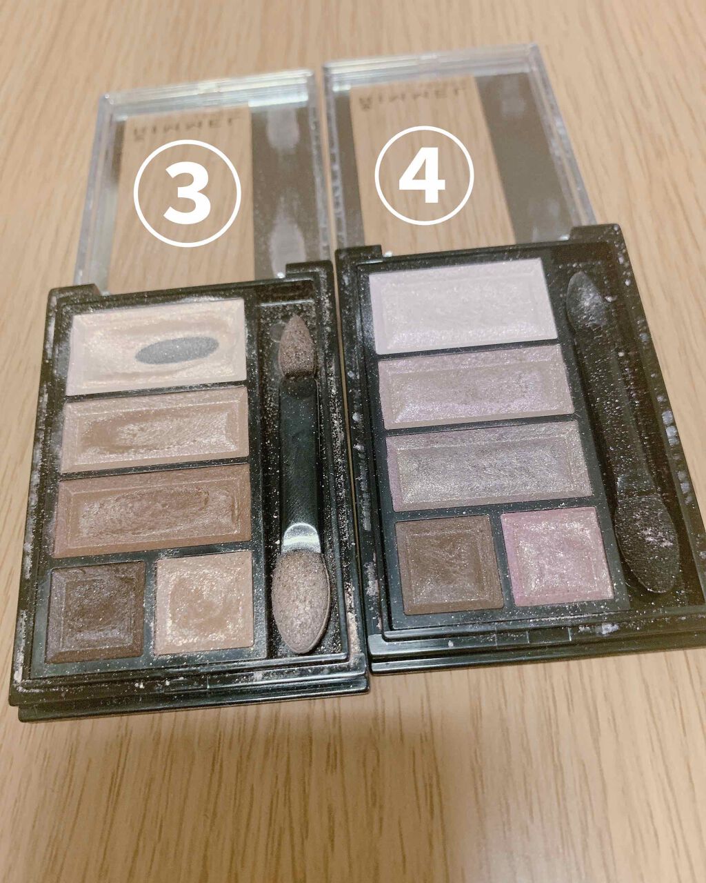 ショコラスウィート アイズ 016/リンメル ロンドン/アイシャドウパレットを使ったクチコミ（3枚目）