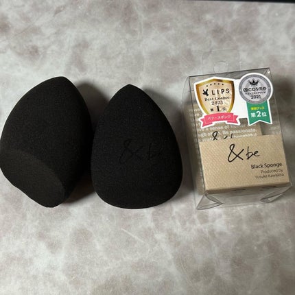 &be ブラックスポンジ/&be/パフ・スポンジを使ったクチコミ(2枚目)