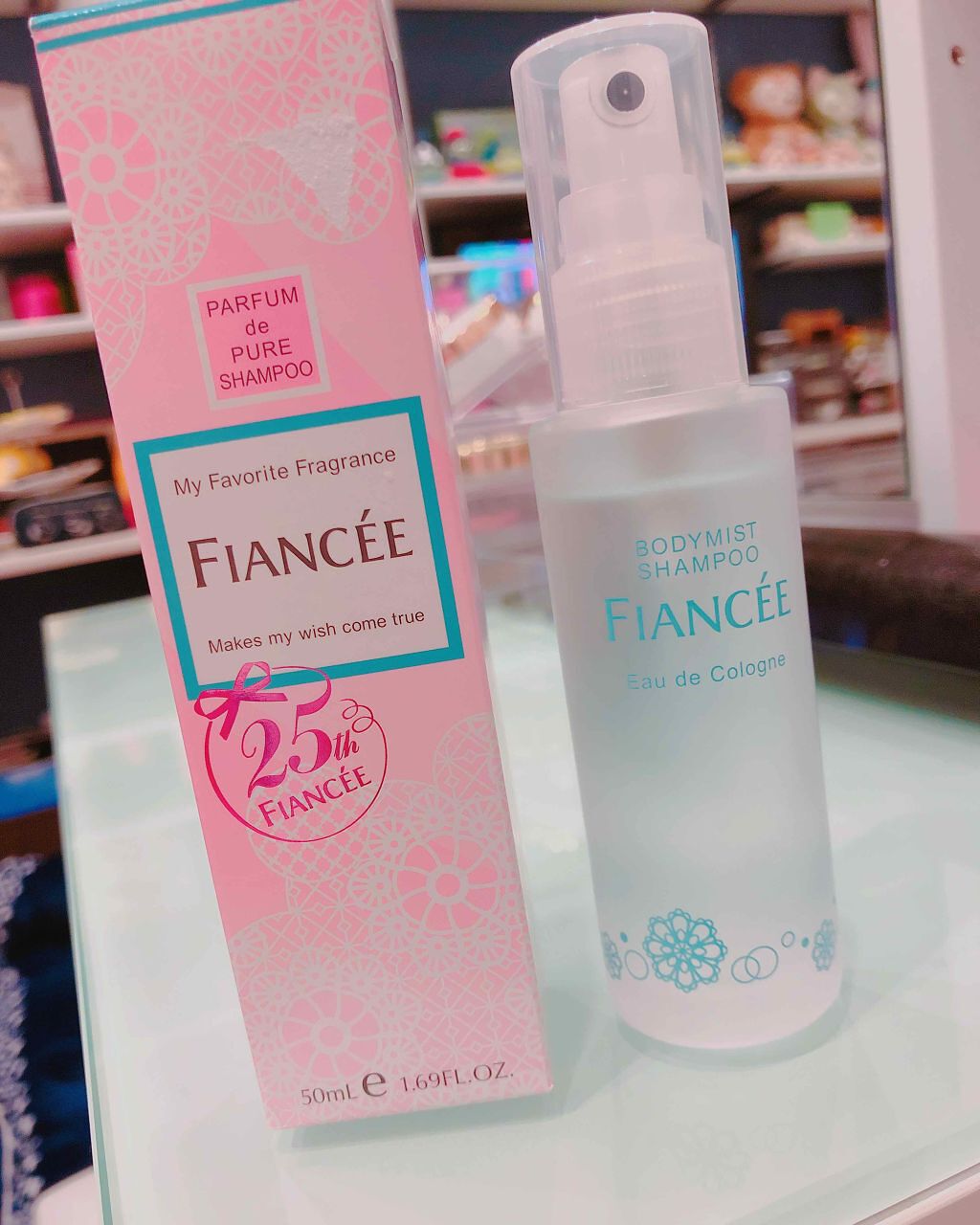 ボディミスト ピュアシャンプーの香り【パッケージリニューアル】/フィアンセ/香水(レディース)を使ったクチコミ（1枚目）