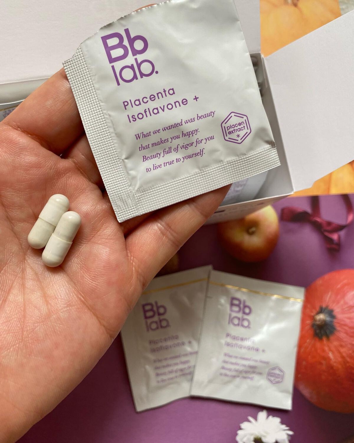 Placenta Isoflavone +/BB LAB/美容サプリメントを使ったクチコミ（3枚目）